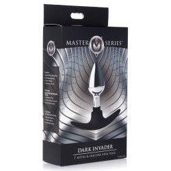 Master Series Plug en métal Dark Invader S 7 x 2.7 cm